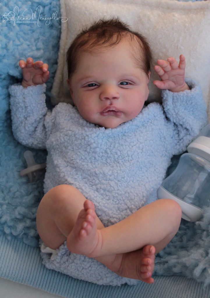 Alessandro Awake Reborn Vinyl Doll Kit by Cassie Brace  19.5" SMALL Limited Edition 