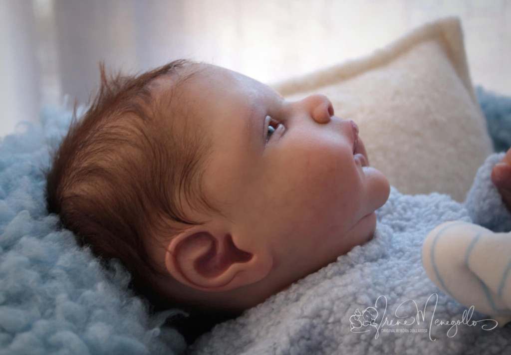 Alessandro Awake Reborn Vinyl Doll Kit by Cassie Brace  19.5" SMALL Limited Edition 