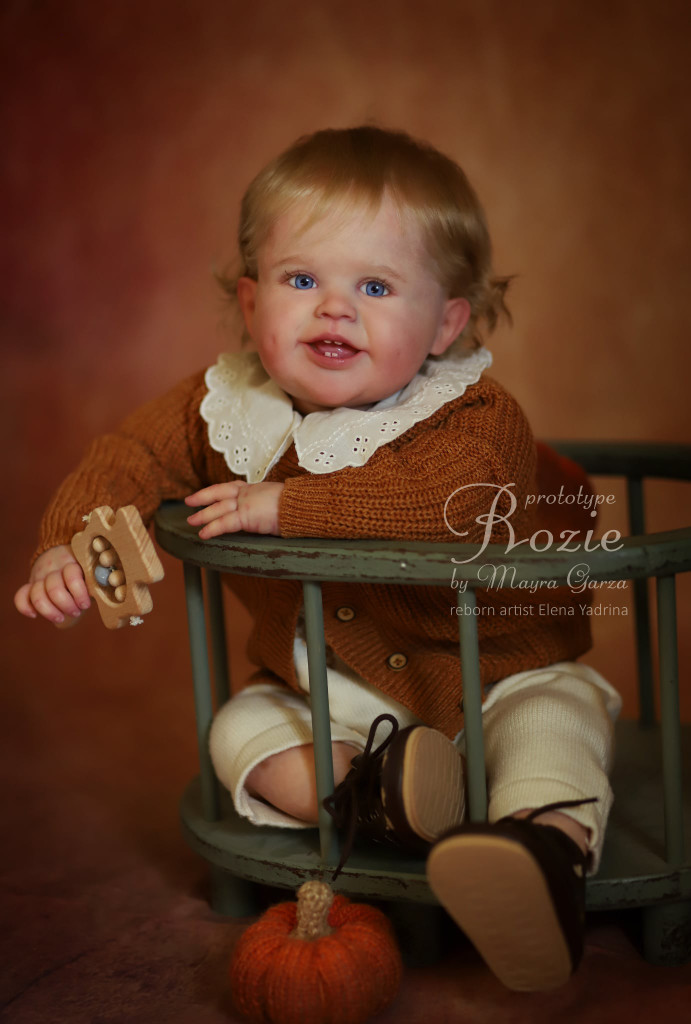 Rozie Reborn Vinyl Doll Kit by Mayra Garza 22-23"