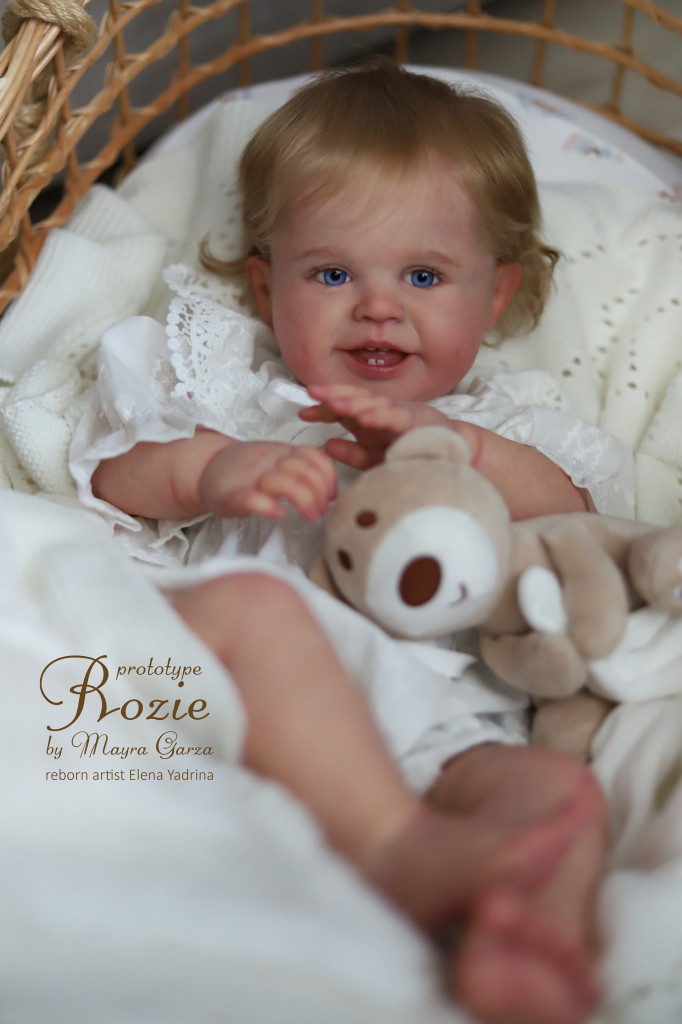 Rozie Reborn Vinyl Doll Kit by Mayra Garza 22-23"