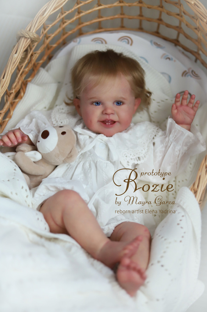 Rozie Reborn Vinyl Doll Kit by Mayra Garza 22-23"