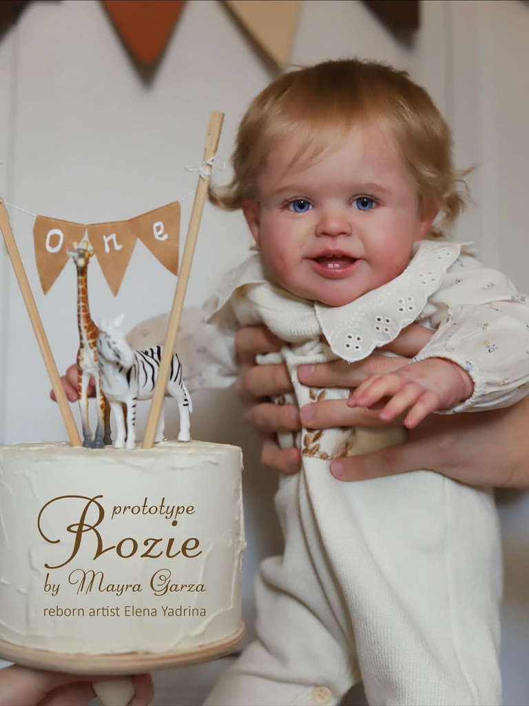 Rozie Reborn Vinyl Doll Kit by Mayra Garza 22-23"