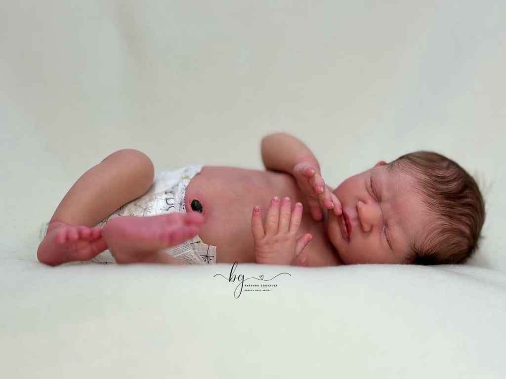 Tulipa Reborn Vinyl Doll Kit by Priscila Lopez Limited Edition 17"