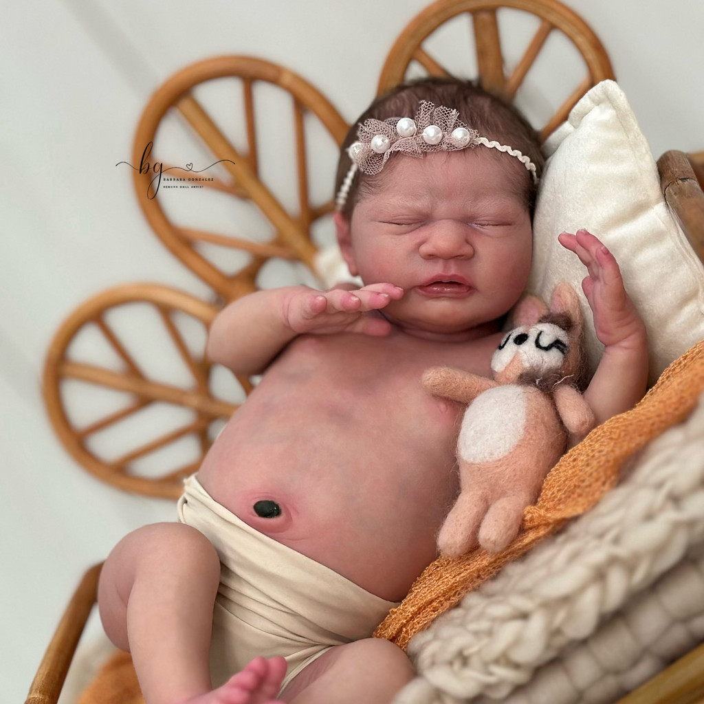 Tulipa Reborn Vinyl Doll Kit by Priscila Lopez Limited Edition 17"