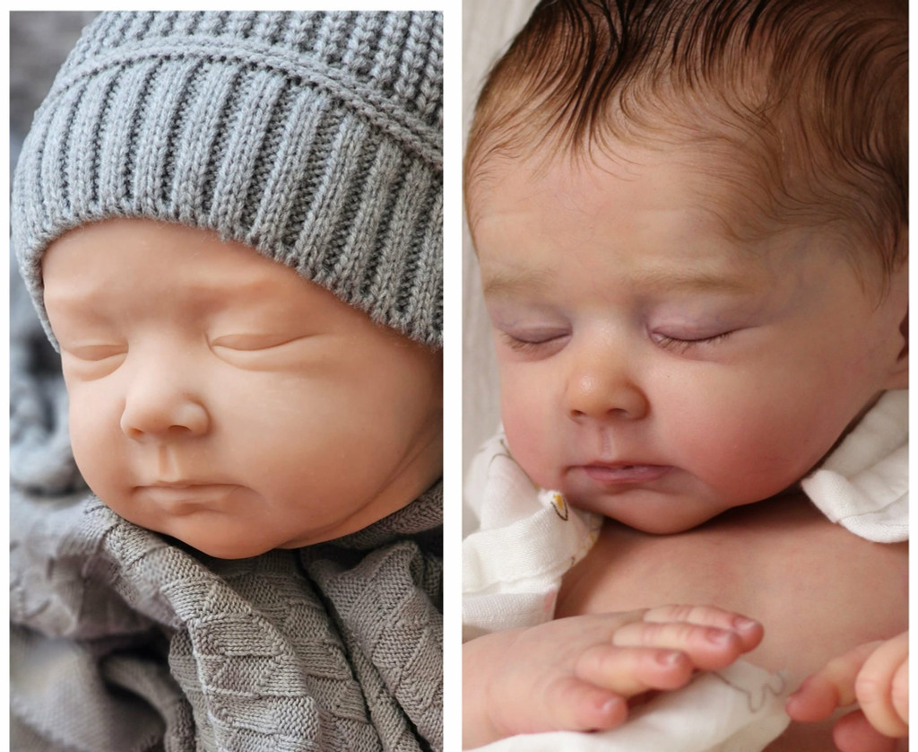 Yuna Limited Edition Reborn Vinyl Doll Kit by Olga Auer 22" Secondary Market Pricing