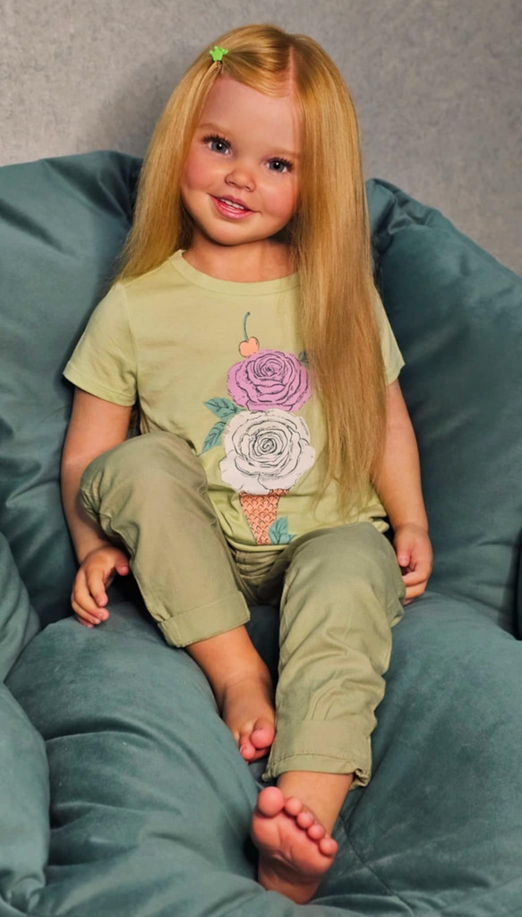 Delphi Life Sized Reborn Vinyl Toddler Doll Kit by Ping Lau 42 Inch