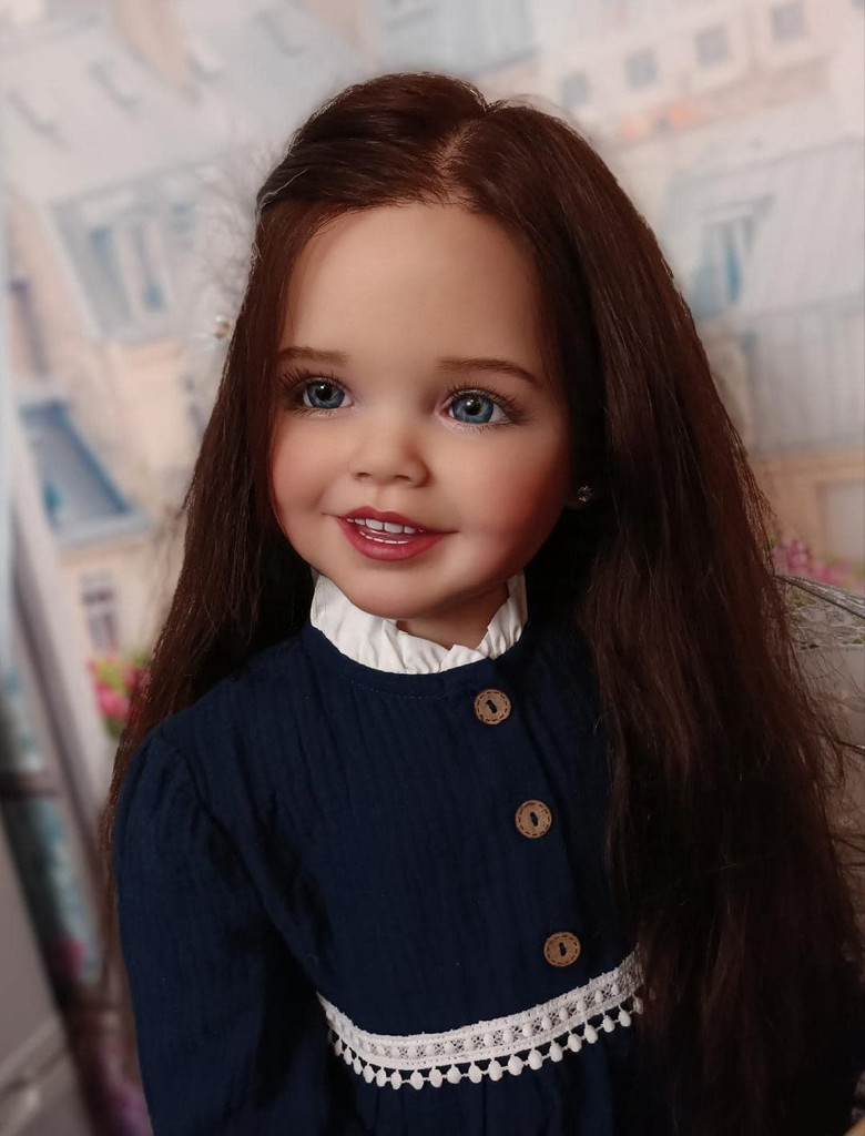 Delphi Life Sized Reborn Vinyl Toddler Doll Kit by Ping Lau 42 Inch