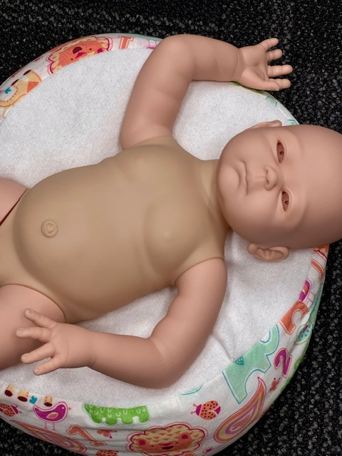 Carmela Reborn Vinyl Doll Kit by Sheila Michael 20" $50 Discount for Off Color Torso 