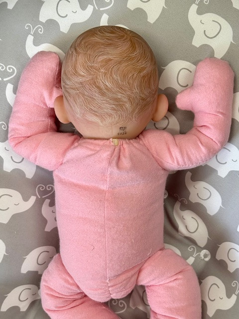 Colby Silicone Reborn CUDDLE BABY by Ping Lau Ready to Go Pink PJ's 18"