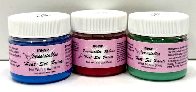 IRHSP Mottling Colors Set of 3 1/2 oz. Jars