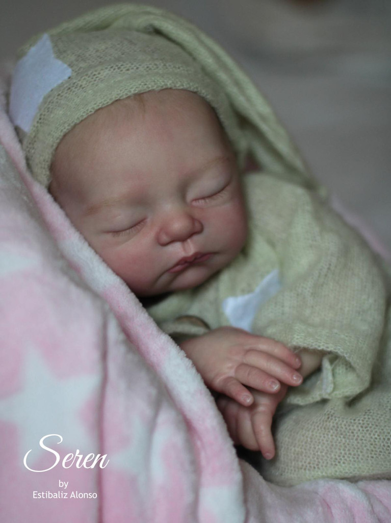 Seren Reborn Vinyl Doll Kit by Estibaliz Alonso 19"  Small Limited Edition