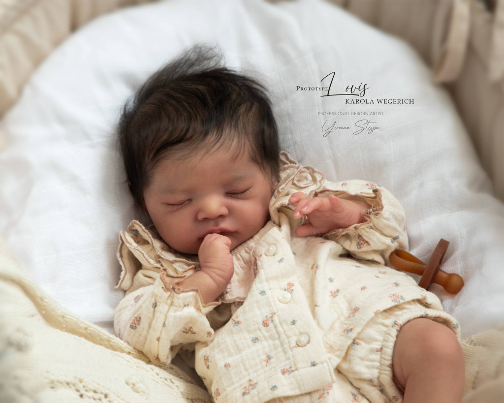 Lovis Reborn Vinyl Doll Kit by Karola Wegerich 19