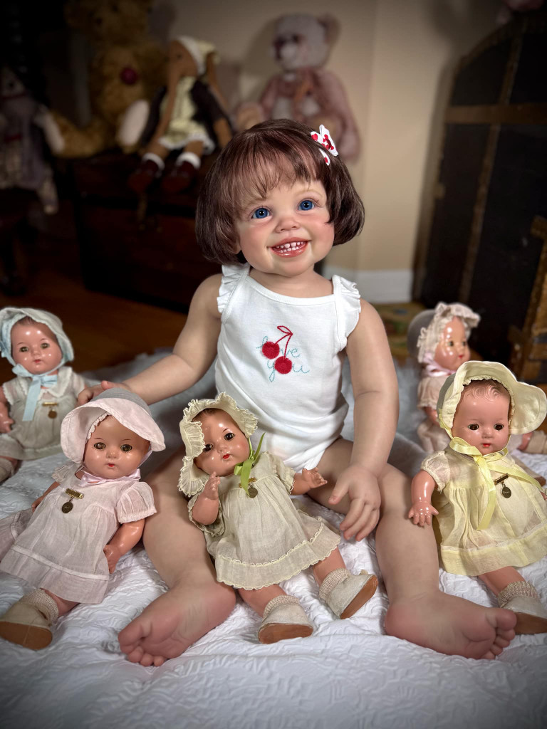 Dollee Reborn Vinyl Toddler Doll Kit by Ping Lau 30" First 100 Come with a Limited and Numbered COA and each kit will include a signed body and a gift