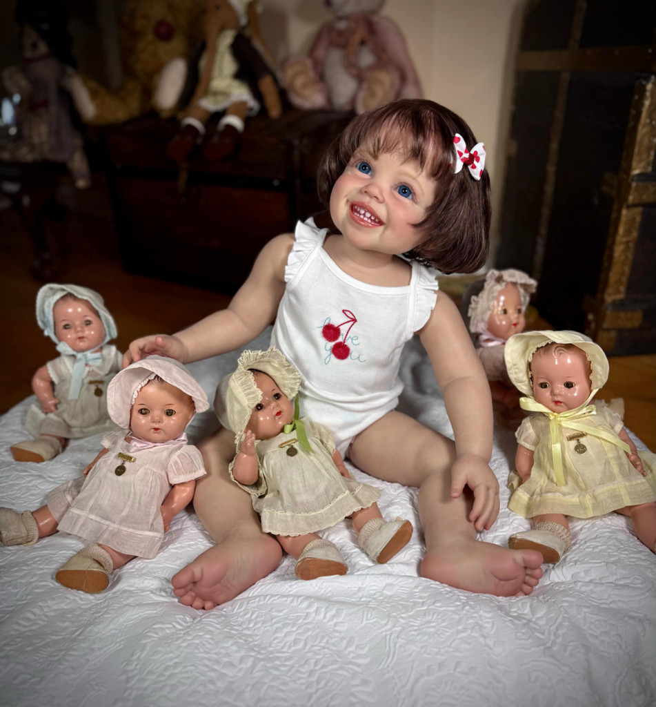 Dollee Reborn Vinyl Toddler Doll Kit by Ping Lau 30" First 100 Come with a Limited and Numbered COA and each kit will include a signed body and a gift