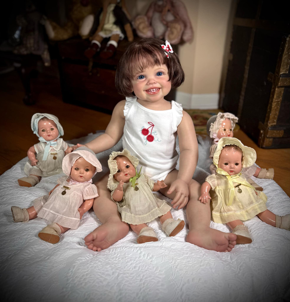 Dollee Reborn Vinyl Toddler Doll Kit by Ping Lau 30" First 100 Come with a Limited and Numbered COA and each kit will include a signed body and a gift