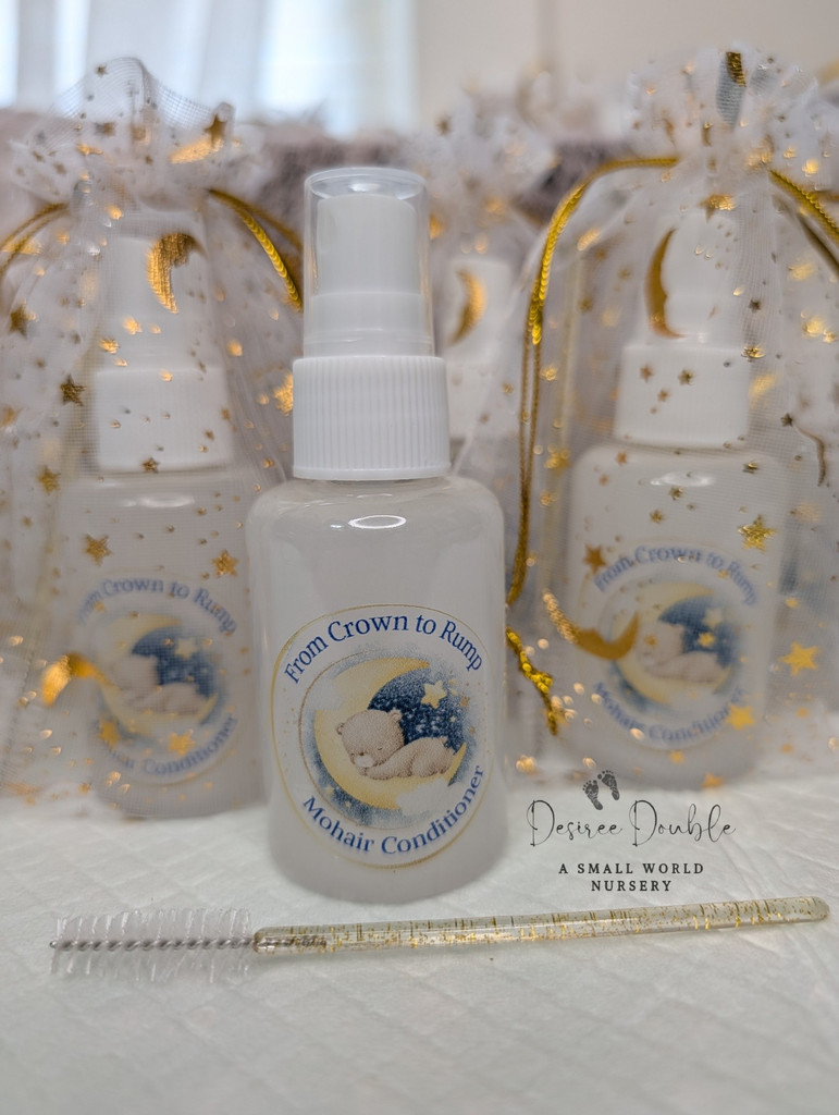  Mohair Conditioner and Styling Aid for Reborn Dolls From Crown to Rump by Desiree Double