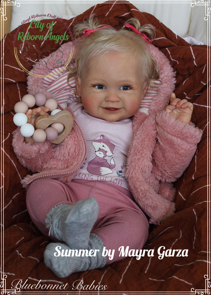 Mariana Reborn Vinyl Doll Kit by Mayra Garza 19"