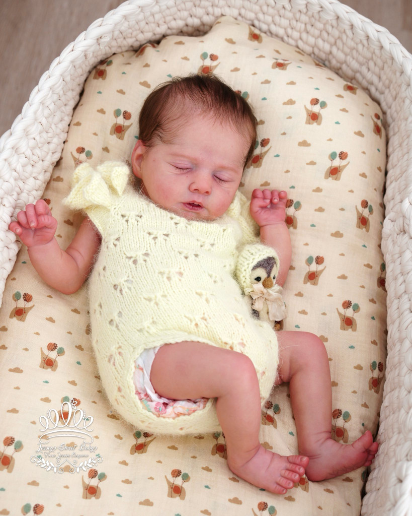Ilea Limited Edition Reborn Vinyl Doll Kit by Olga Auer 19