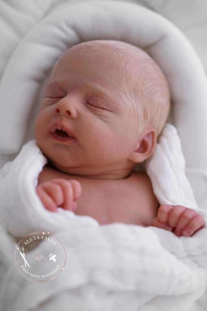 Ilea Limited Edition Reborn Vinyl Doll Kit by Olga Auer 19