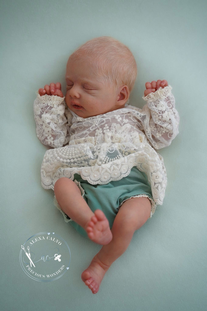 Ilea Limited Edition Reborn Vinyl Doll Kit by Olga Auer 19"  Small Limited Edition