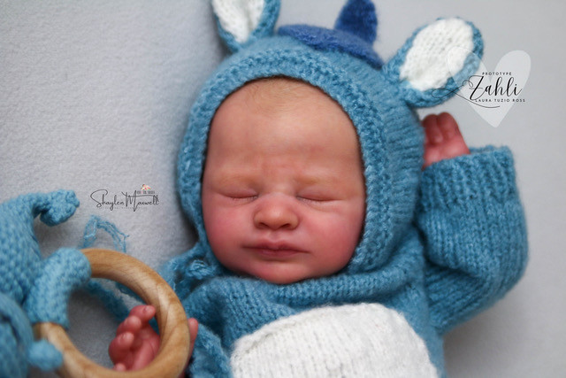 Zahli Preemie Reborn Vinyl Doll Kit by Laura Tuzio Ross 17