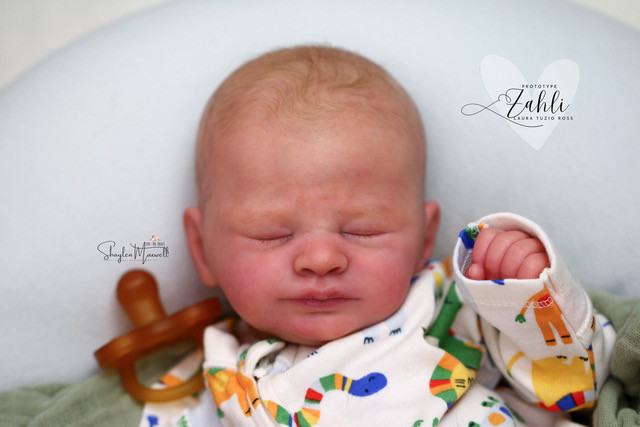 Zahli Preemie Reborn Vinyl Doll Kit by Laura Tuzio Ross 17