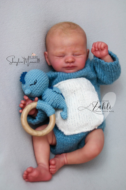 Zahli Preemie Reborn Vinyl Doll Kit by Laura Tuzio Ross 17