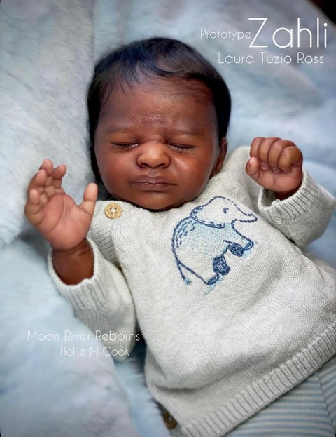 Zahli Preemie Reborn Vinyl Doll Kit by Laura Tuzio Ross 17" Limited Edition