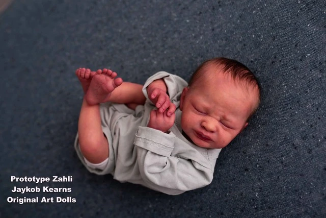 Zahli Preemie Reborn Vinyl Doll Kit by Laura Tuzio Ross 17" Limited Edition