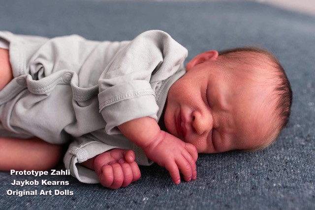 Zahli Preemie Reborn Vinyl Doll Kit by Laura Tuzio Ross 17" Limited Edition