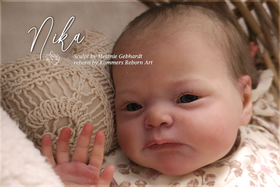 Nika Reborn Vinyl Doll Kit by  Melanie Gebhardt 19"