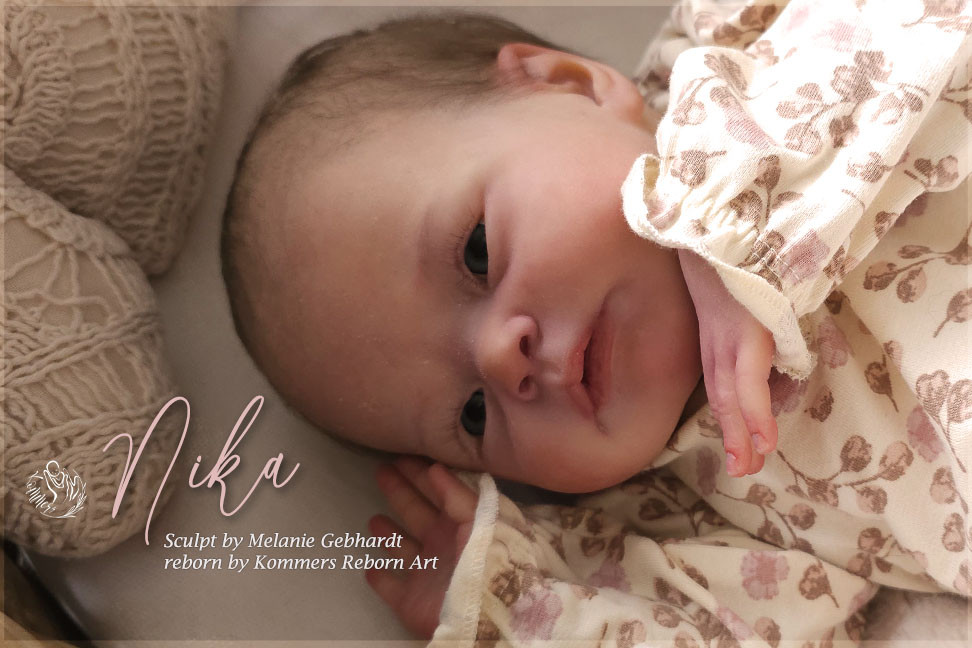 Nika Reborn Vinyl Doll Kit by  Melanie Gebhardt 19"