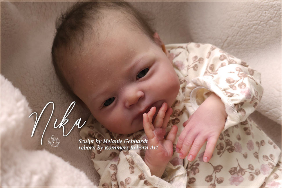 Nika Reborn Vinyl Doll Kit by  Melanie Gebhardt 19"