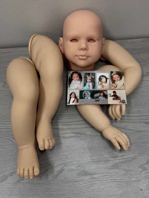 Samira Toddler Reborn Vinyl Doll Kit by Conny Burke 28"  $40 Discount FINAL SALE