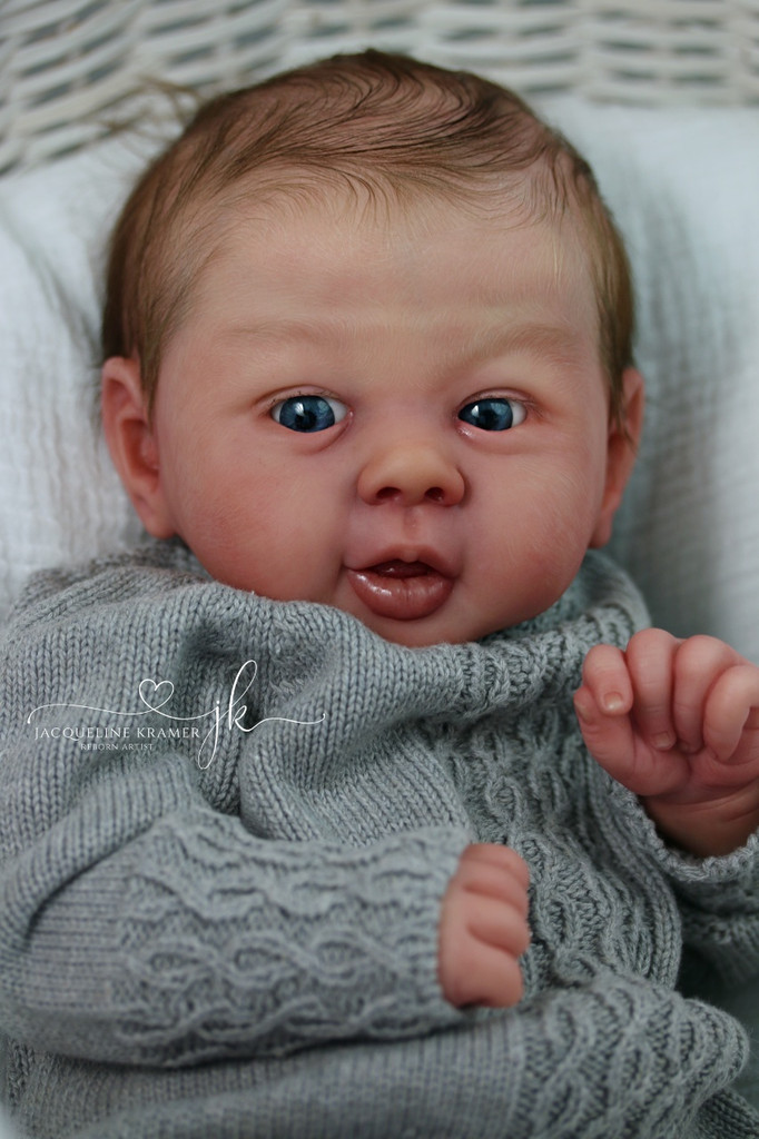 Skyler Reborn Vinyl Doll Kit by Sandy Faber 19-20"