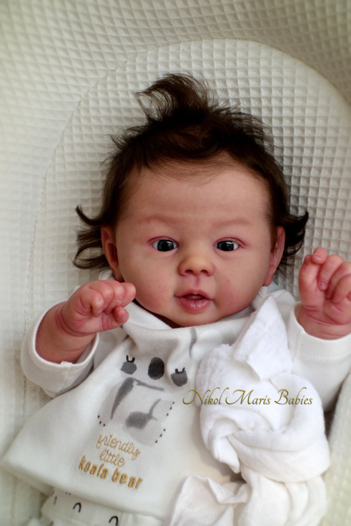 Skyler Reborn Vinyl Doll Kit by Sandy Faber 19-20"