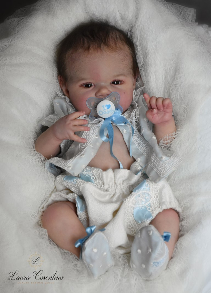 Parker Reborn Vinyl Doll Kit by Sandy Faber Ultra Soft Vinyl 20"