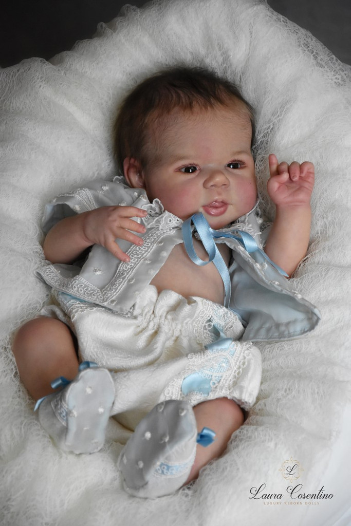 Parker Reborn Vinyl Doll Kit by Sandy Faber Ultra Soft Vinyl 20"