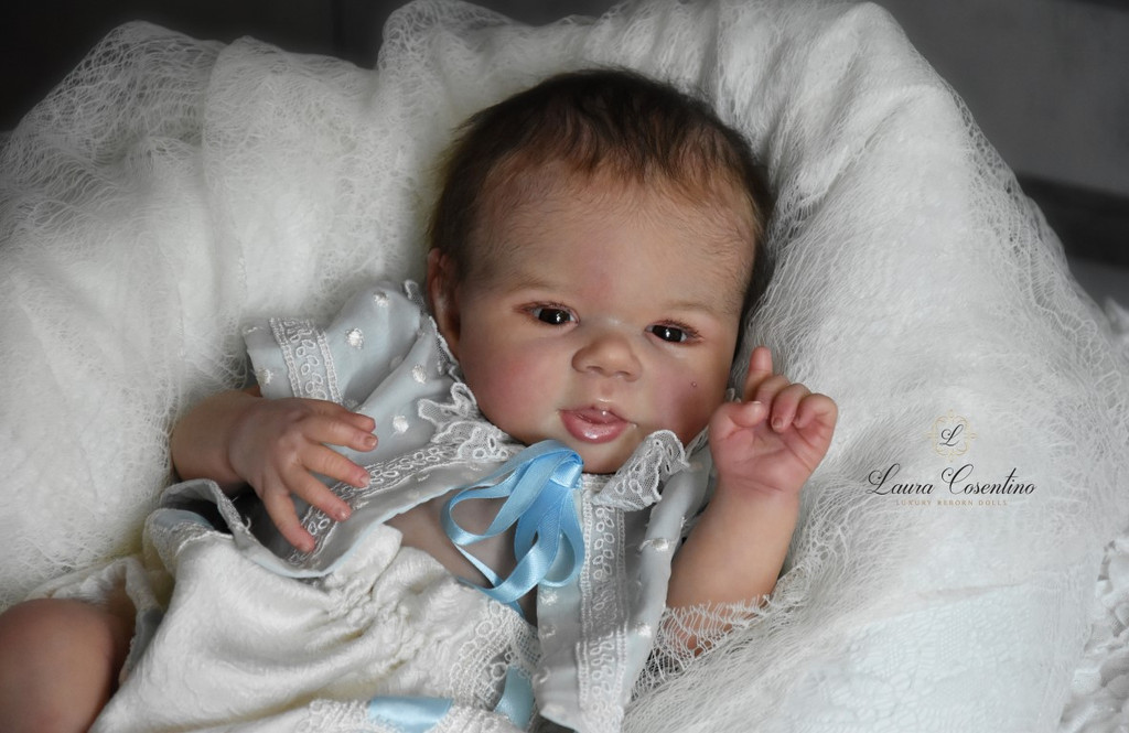 Parker Reborn Vinyl Doll Kit by Sandy Faber Ultra Soft Vinyl 20"