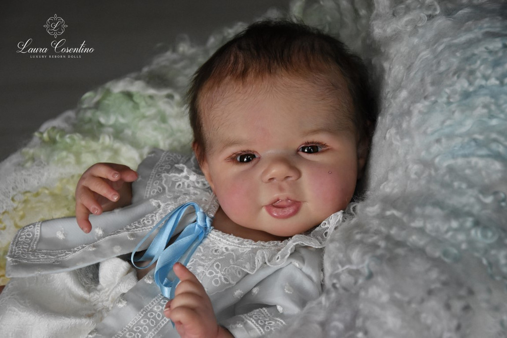 Parker Reborn Vinyl Doll Kit by Sandy Faber Ultra Soft Vinyl 20"