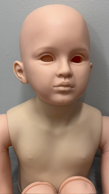 Shakirah Reborn Vinyl Toddler Doll Kit by Ping Lau 42" Mixed Vinyl CLOSE OUT PRICE