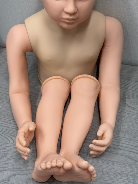 Shakirah Reborn Vinyl Toddler Doll Kit by Ping Lau 42" Mixed Vinyl CLOSE OUT PRICE