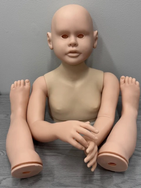 Elizabeth Reborn Vinyl Toddler Doll Kit by Ruth Aguilar 43" Mixed Vinyl CLOSE OUT PRICE