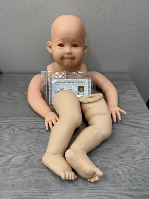 Rea Reborn Vinyl Toddler Doll Kit by Ping Lau 28" Mixed Vinyl Close Out Limited Edition
