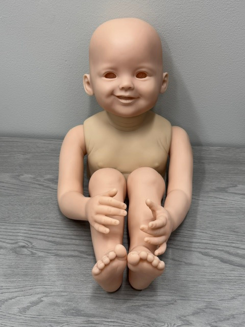 Daphne Reborn Vinyl Toddler Doll Kit by Ping Lau 32" Mixed Vinyl Close Out Price