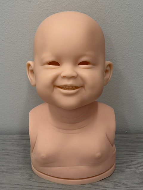 Machiko Reborn Vinyl Toddler Doll Kit by Ping Lau 32" Mixed Vinyl Close Out Price