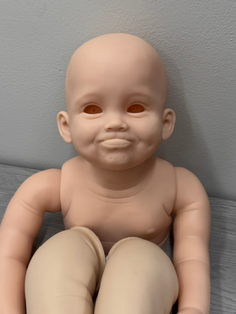 Millicent Reborn Vinyl Toddler Doll Kit by Ping Lau 28" Mixed Vinyl Close Out Price 