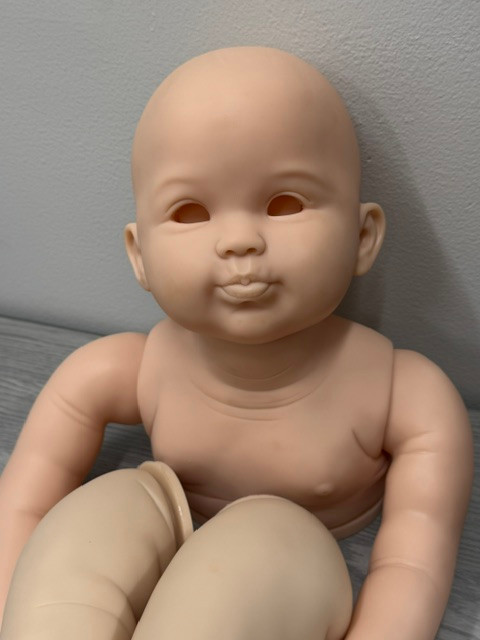 Emmeline Reborn Vinyl Toddler Doll Kit by Ping Lau 28" Mixed Vinyl Close Out Price 