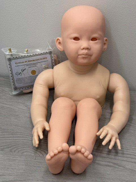 Leonie Reborn Vinyl Toddler Doll Kit by Ping Lau 32" Mixed Vinyl Close Out Price