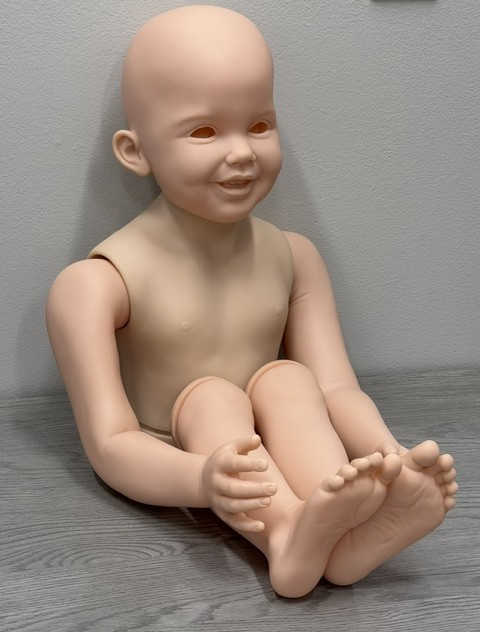 Delphi Life Sized Reborn Vinyl Toddler Doll Kit by Ping Lau 42 Inch